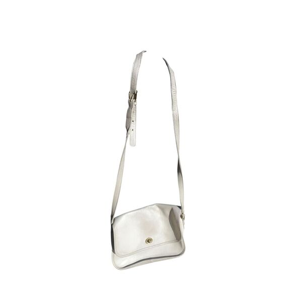 Coach vintage bone color glovetanned Minimalist Leather Cross Body Bag - Picture 2 of 14